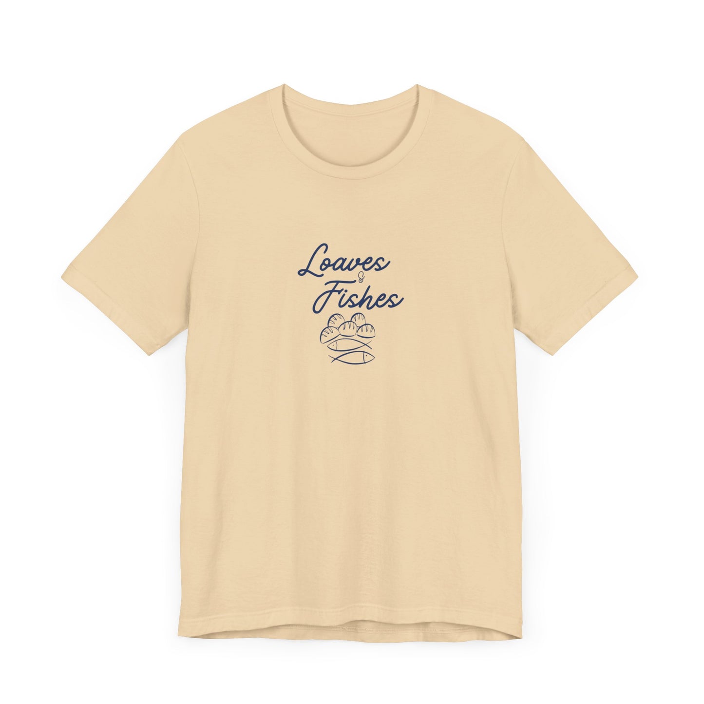 Loaves & fishes Jersey Short Sleeve Tee