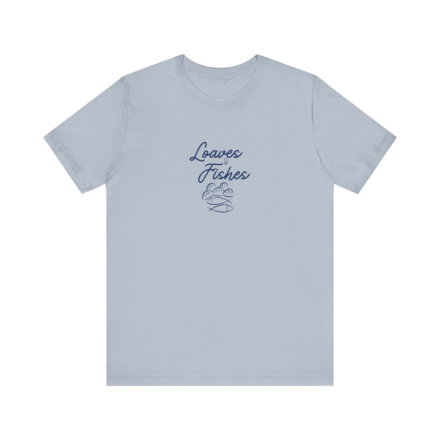 Loaves & fishes Jersey Short Sleeve Tee