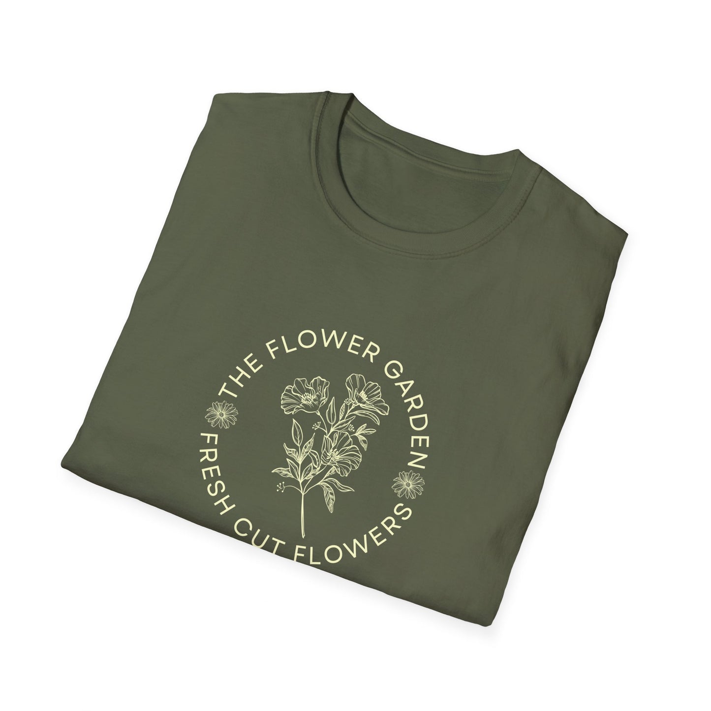 Fresh Flowers Unisex Softstyle T-Shirt