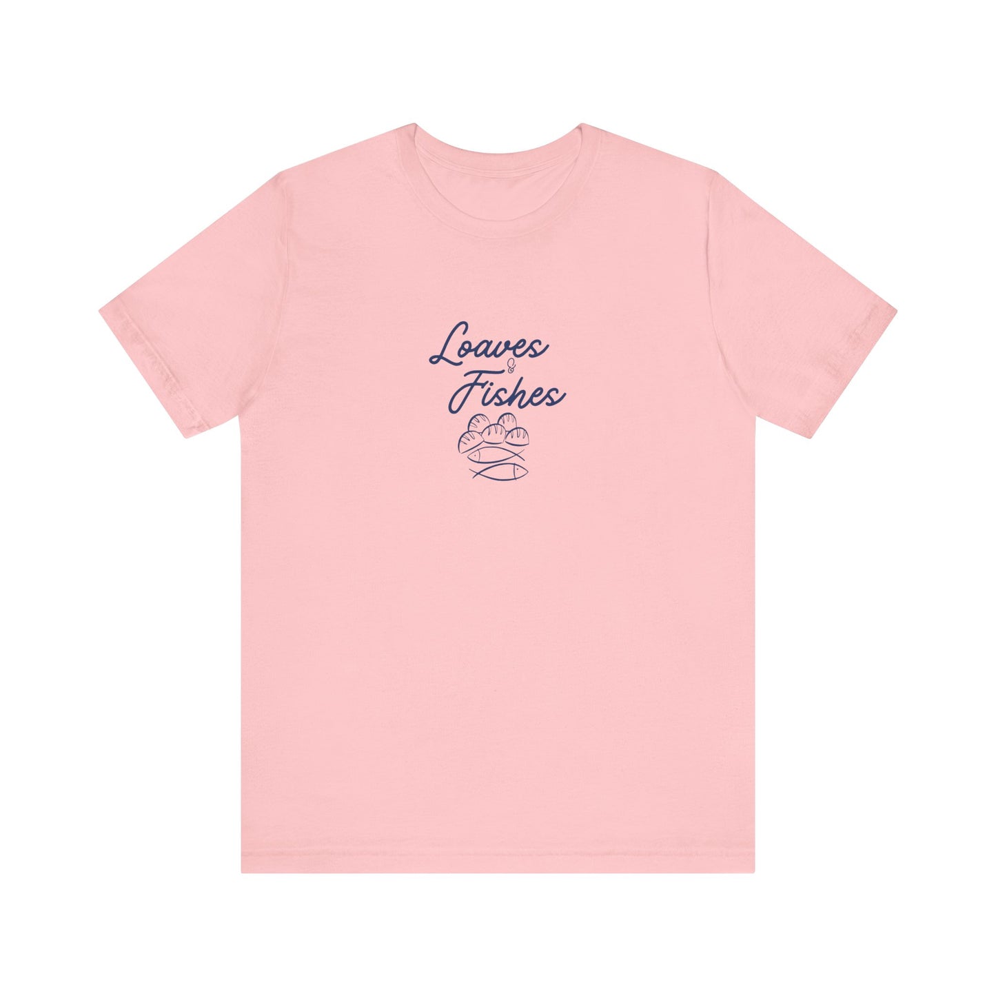 Loaves & fishes Jersey Short Sleeve Tee