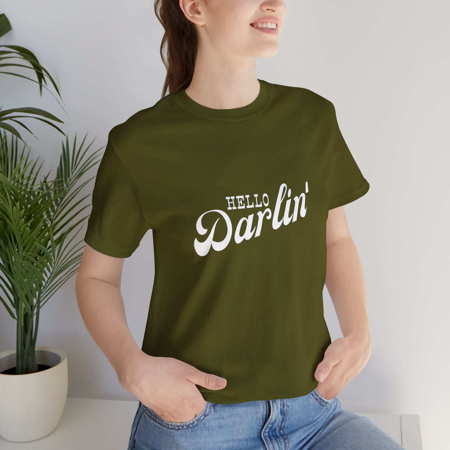 Hello Darlin’ Jersey Short Sleeve Tee