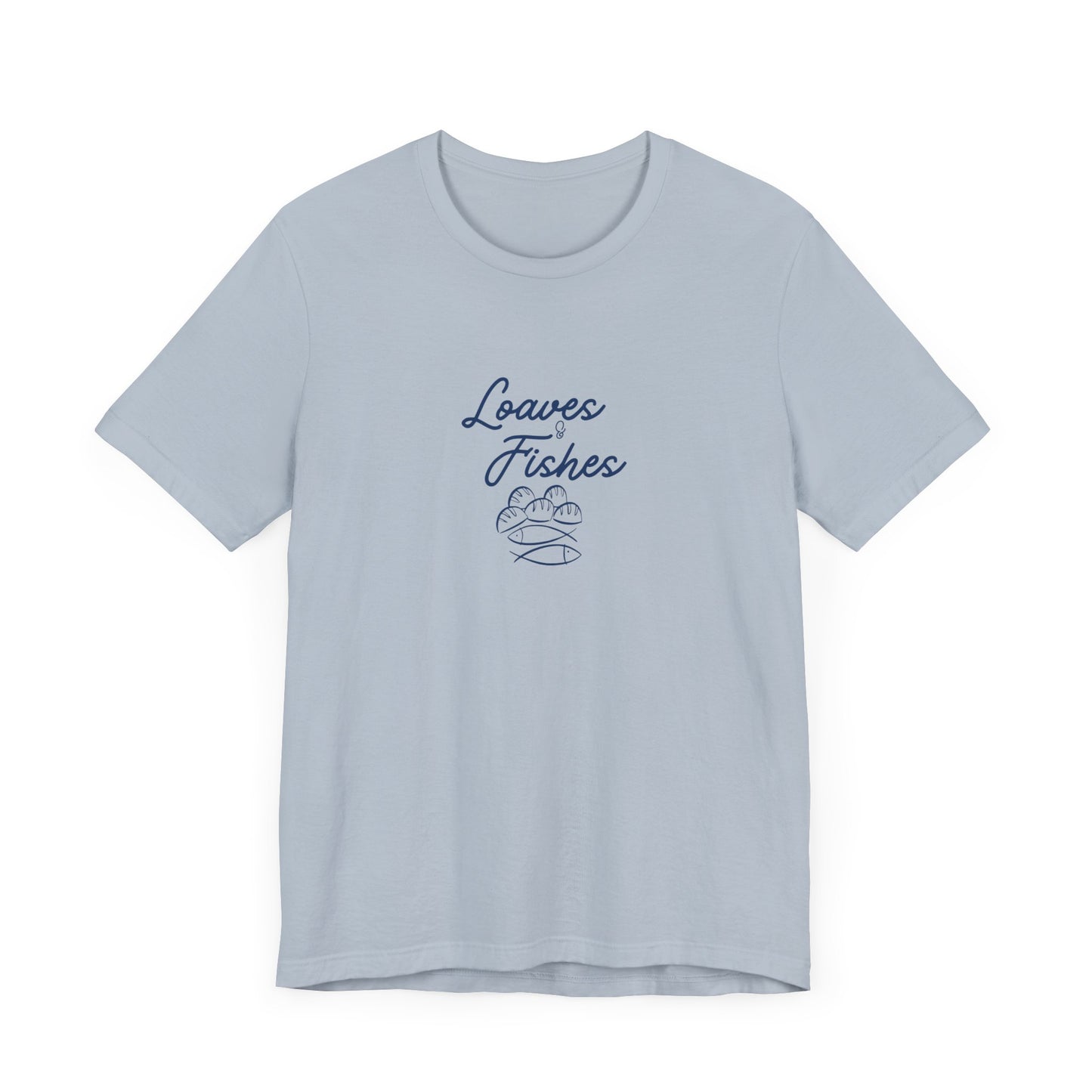 Loaves & fishes Jersey Short Sleeve Tee