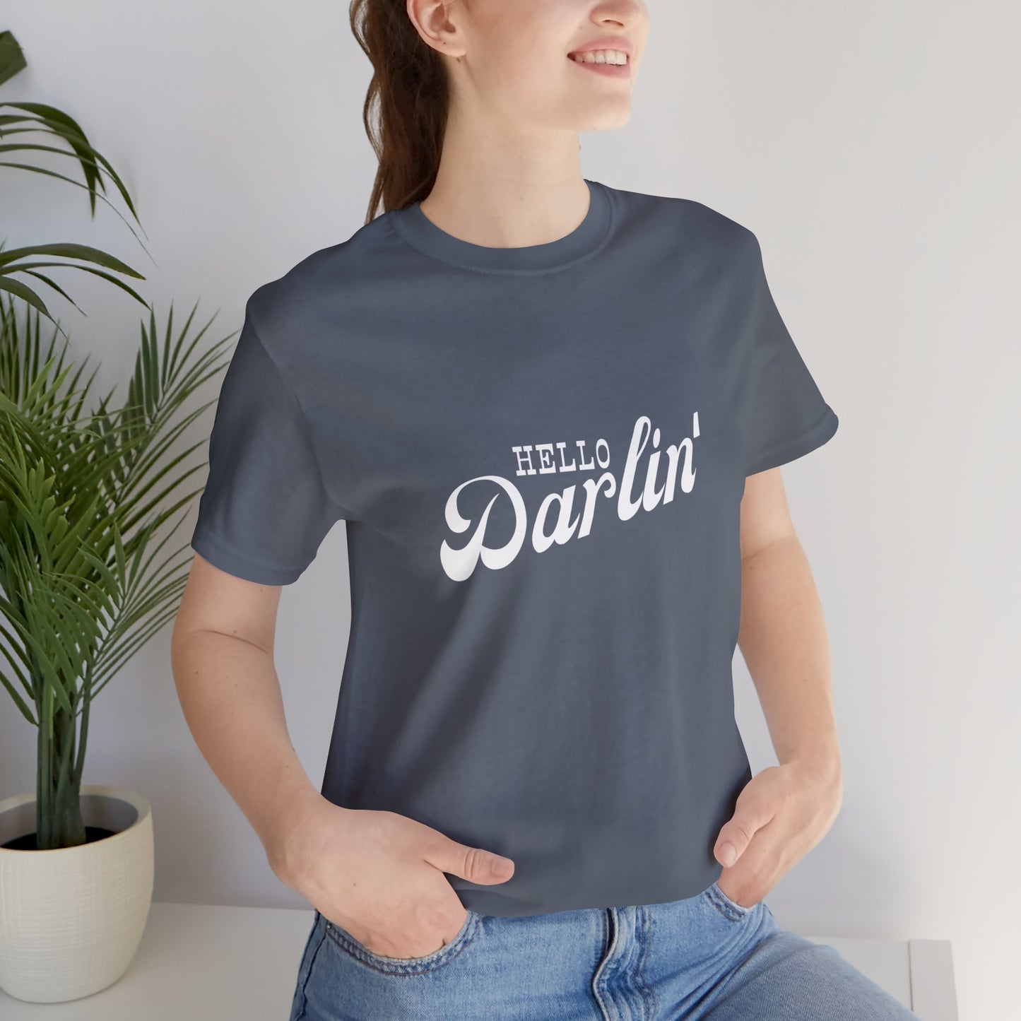 Hello Darlin’ Jersey Short Sleeve Tee