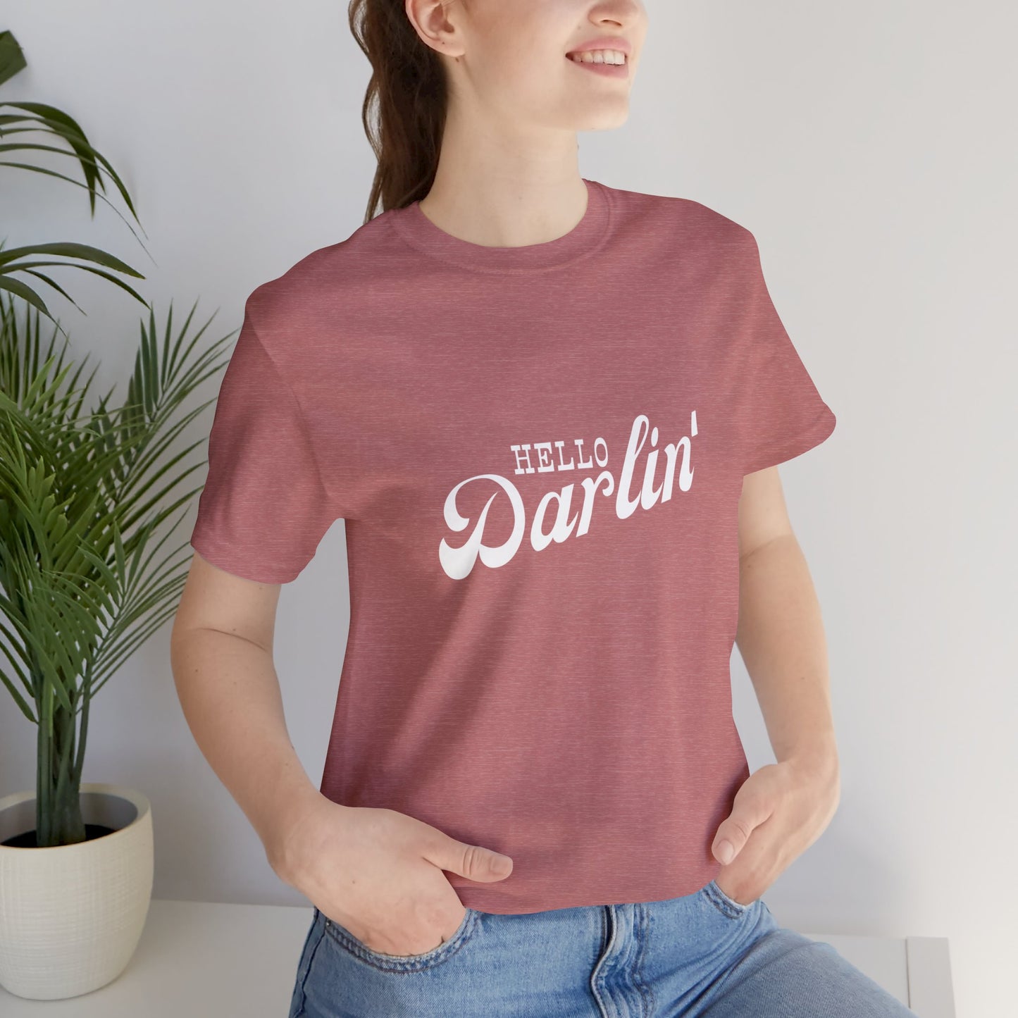 Hello Darlin’ Jersey Short Sleeve Tee