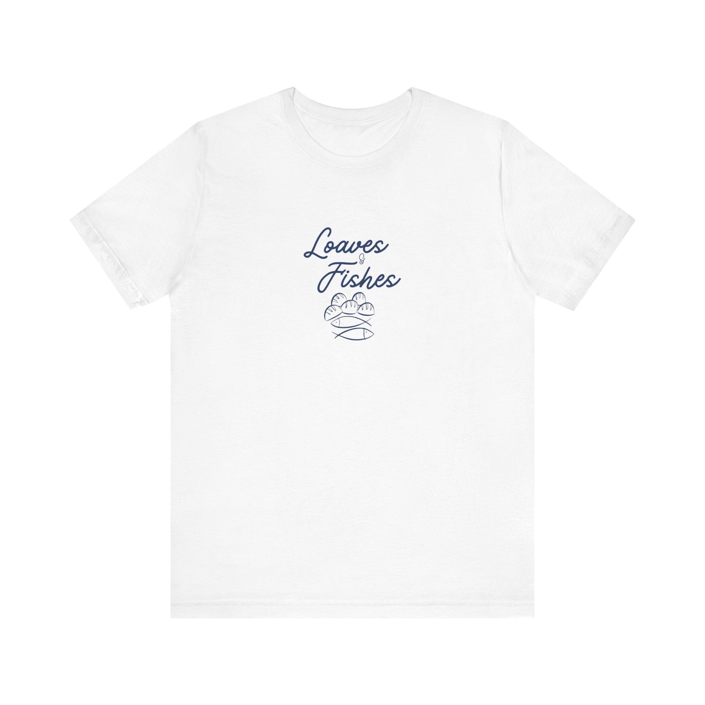 Loaves & fishes Jersey Short Sleeve Tee