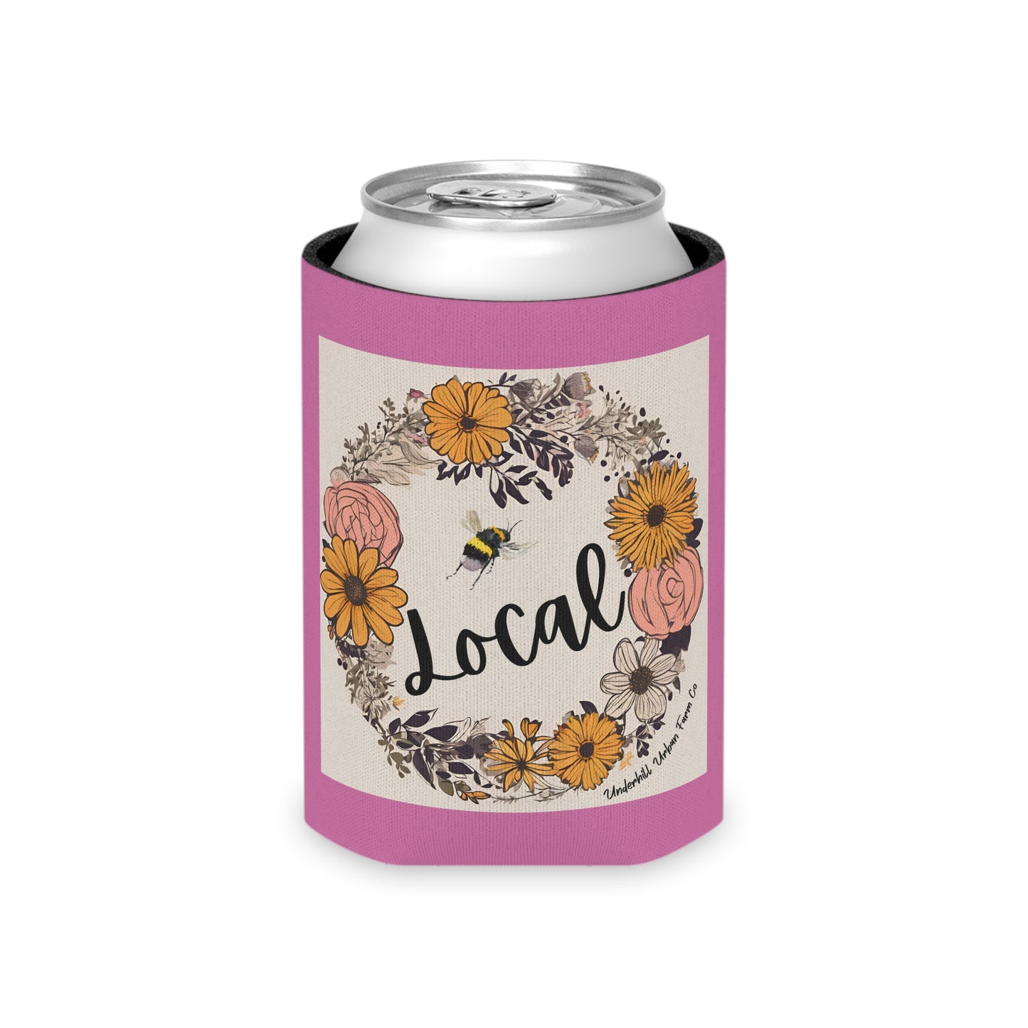 Bee Local Can Cooler