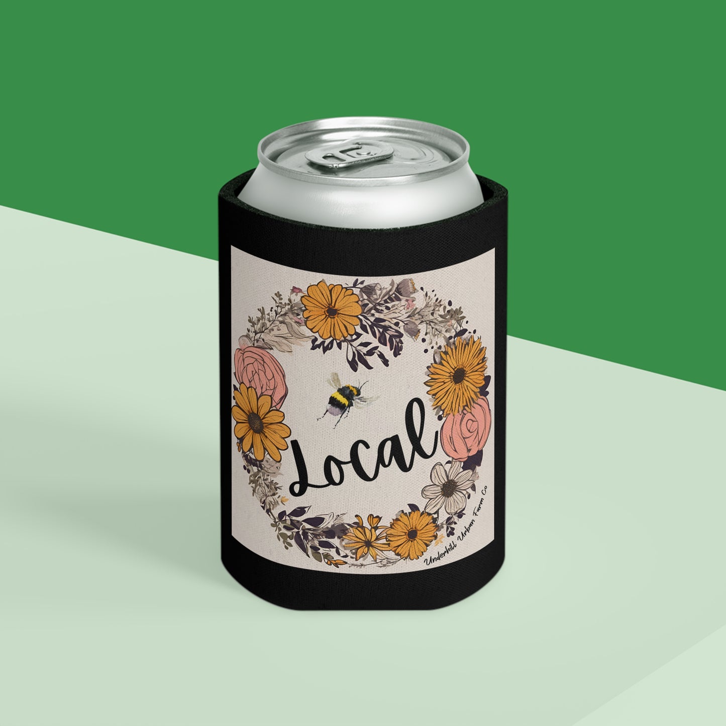 Bee local Can Cooler