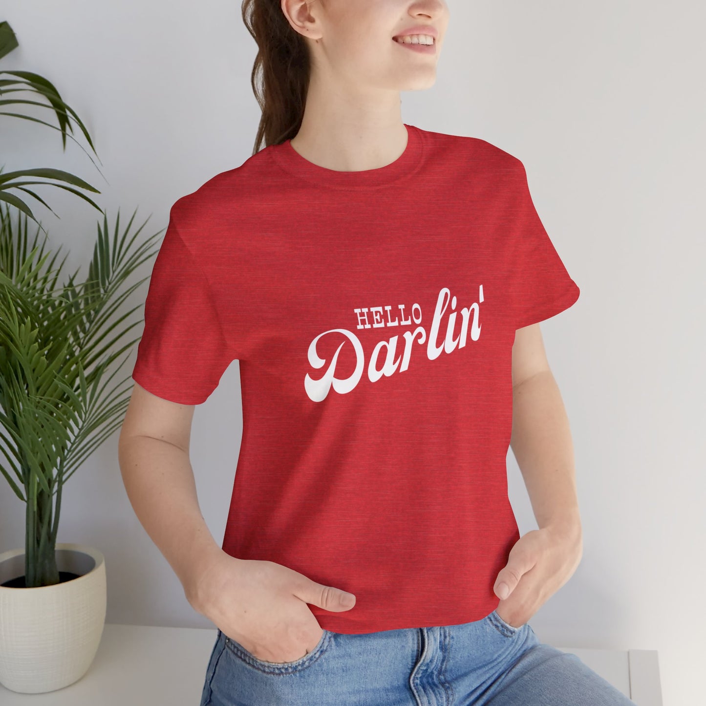 Hello Darlin’ Jersey Short Sleeve Tee