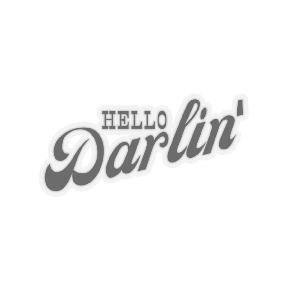 Hello Darlin’ Kiss-Cut Stickers