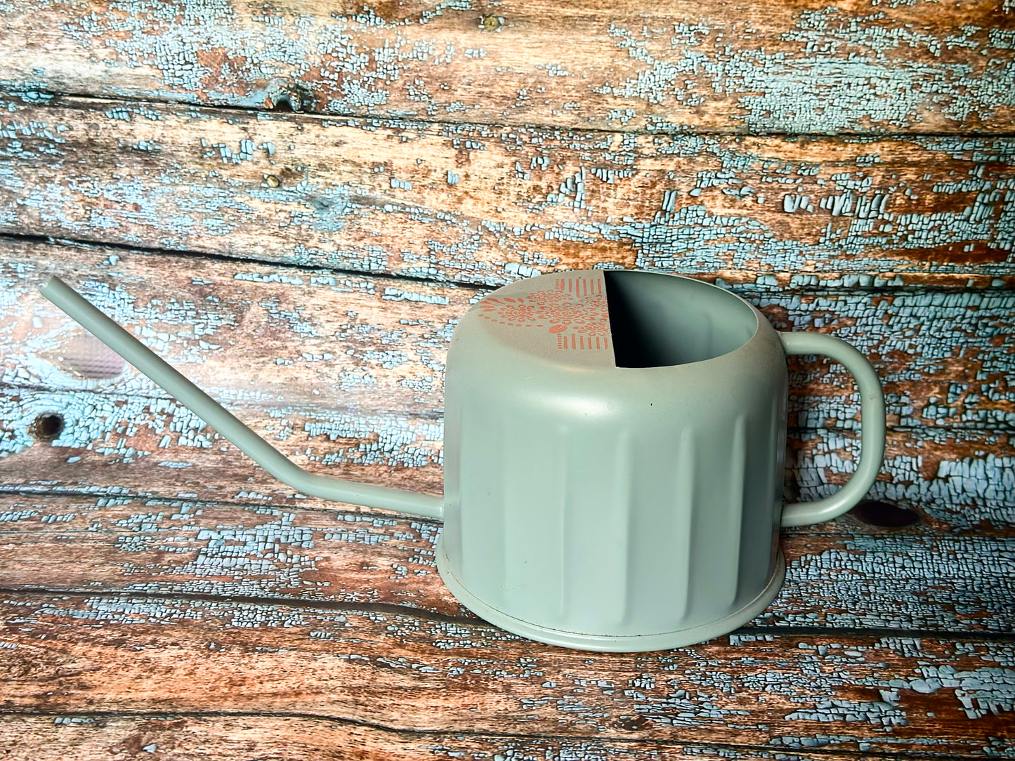 Hand painted Boho watering can ￼